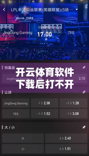 开云体育软件下载后打不开？别急！手把手教你排查常见故障，轻松解决！