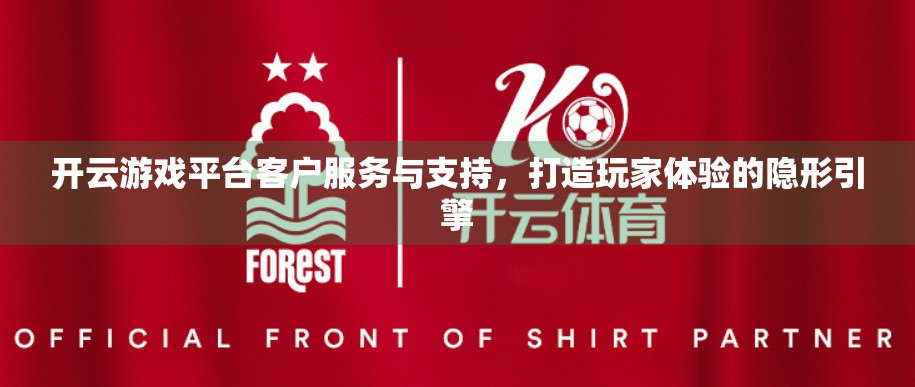 开云游戏平台客户服务与支持，打造玩家体验的隐形引擎