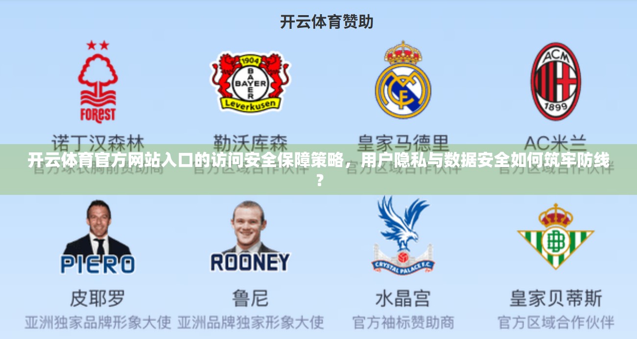 开云体育官方网站入口的访问安全保障策略，用户隐私与数据安全如何筑牢防线？