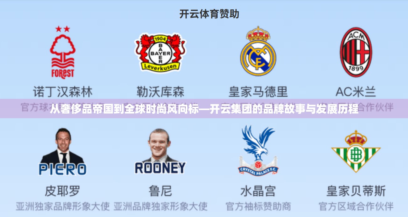 从奢侈品帝国到全球时尚风向标—开云集团的品牌故事与发展历程